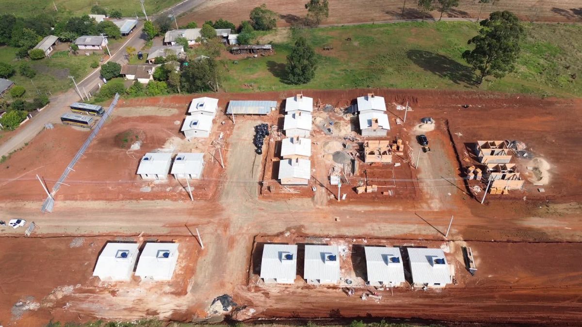 Moradias do A Casa é Sua entram na fase de conclusão