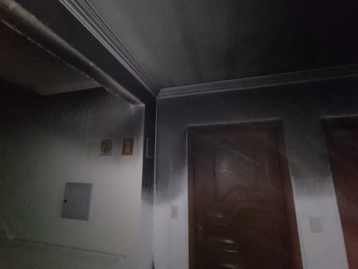 Incêndio atinge apartamento no Bairro Canabarro, em Teutônia
