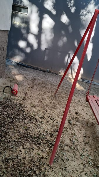 Praça Augusto Michel é alvo de vandalismo