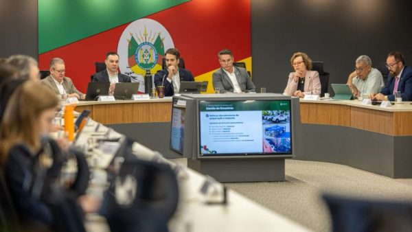 Leite e Zucco discutem Plano Rio Grande e ações da Defesa Civil