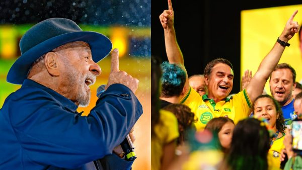 Disputa entre Flávio Bolsonaro e Lula será decidida no segundo turno